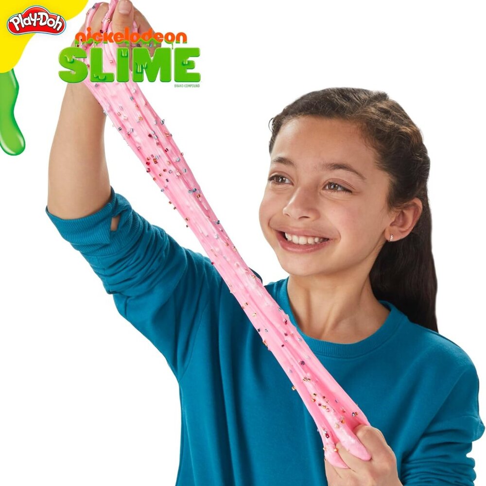 Play-Doh Nickelodeon Slime Brand Compound Rainbow Mixing Set, Pre Made with Add-
